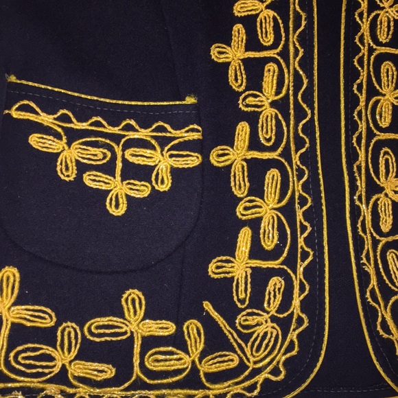 Vintage 1970’s Turkish Hand Embroidered Soutache Vest - Picture 11 of 15